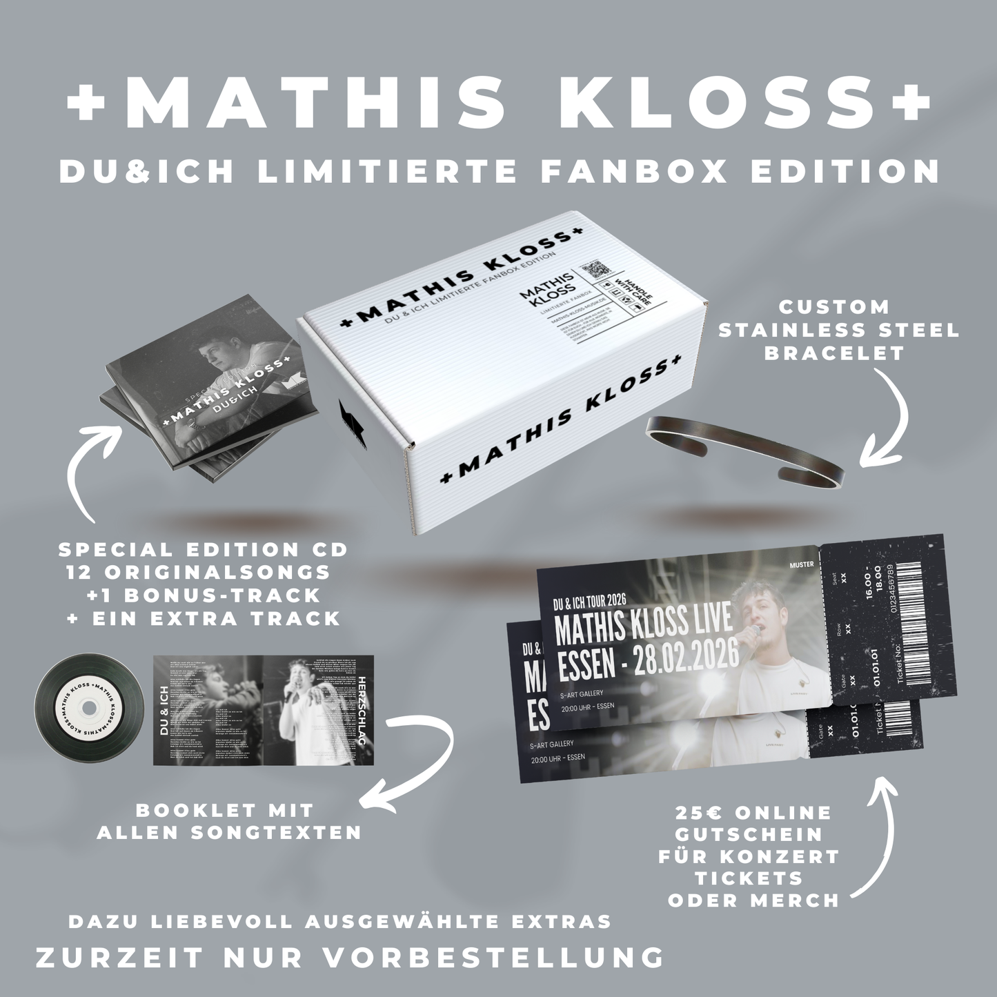 +MATHIS KLOSS+ DU&ICH LIMITIERTE FANBOX